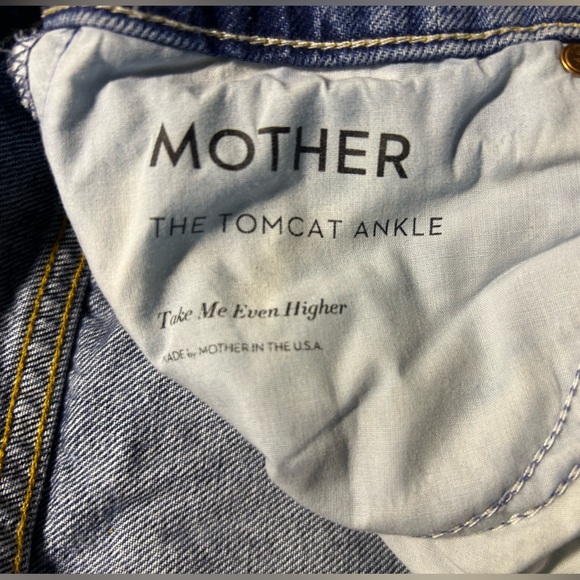 MOTHER Denim Superior The Tomcat Ankle Take Me Even Higher 26 Rainbow - Picture 9 of 9